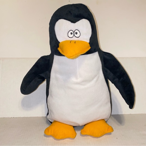 2010 Toy Factory Large Plush Stuffed 17" Standing Penguin - Picture 13 of 13